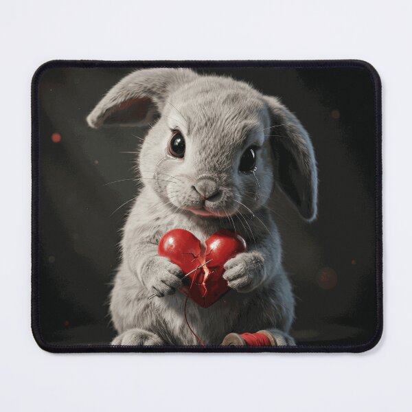 Item preview, Sad Bunny Mending a Broken Heart designed and sold by MiloCarver.