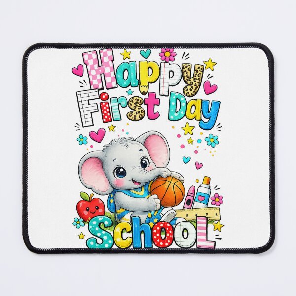 Item preview, Cute Elephant First Day Of School Student Gift designed and sold by QuiteOrbit.