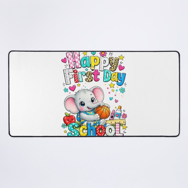 Item preview, Cute Elephant First Day Of School Student Gift designed and sold by QuiteOrbit.