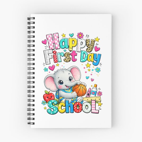 Item preview, Cute Elephant First Day Of School Student Gift designed and sold by QuiteOrbit.
