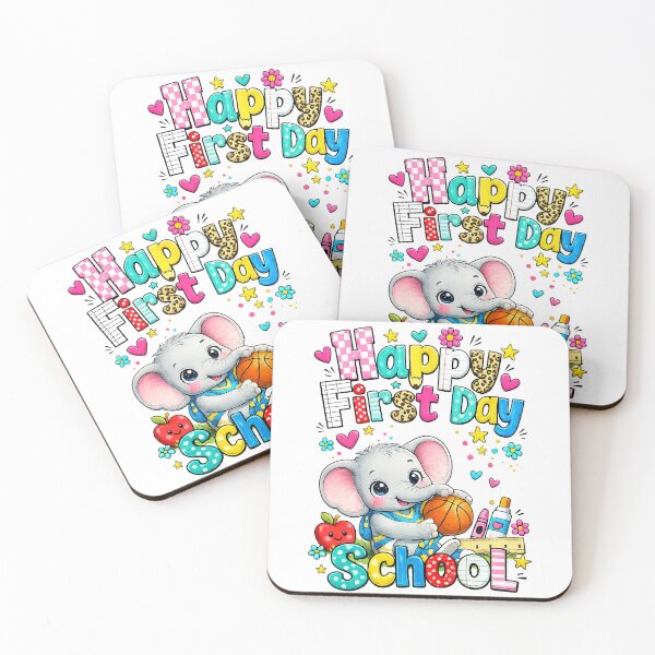 Item preview, Cute Elephant First Day Of School Student Gift designed and sold by QuiteOrbit.