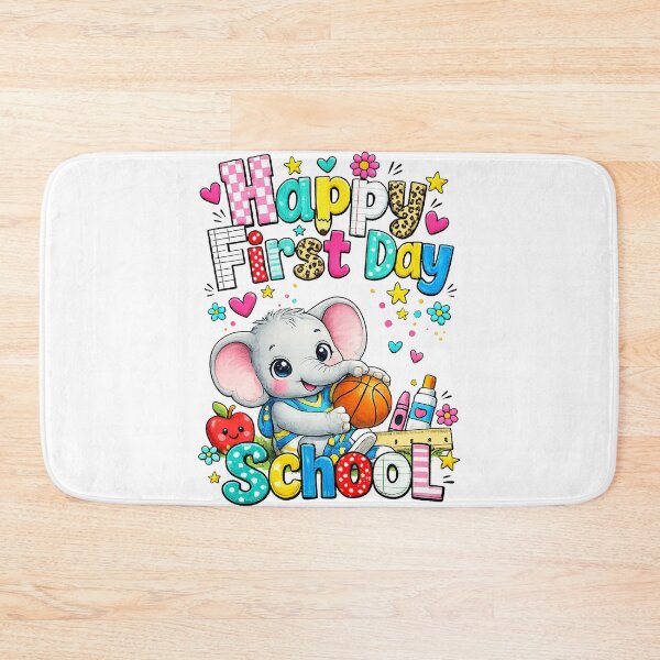 Item preview, Cute Elephant First Day Of School Student Gift designed and sold by QuiteOrbit.