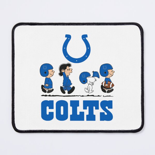 Item preview, Colts Blue Team Cartoon Friends Football designed and sold by baresddeidago.