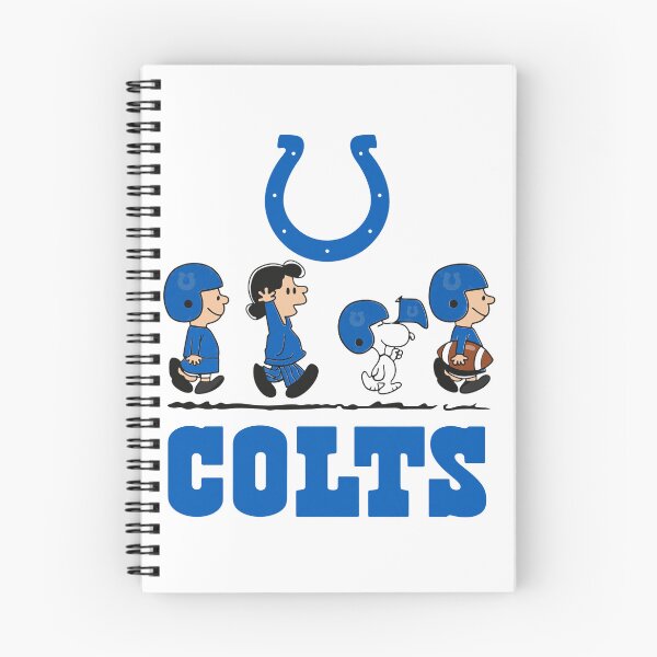 Item preview, Colts Blue Team Cartoon Friends Football designed and sold by baresddeidago.
