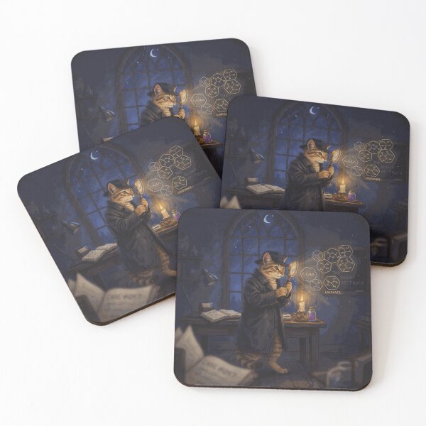 Item preview, Detective Cat Investigating the Scent of Truth designed and sold by MiloCarver.