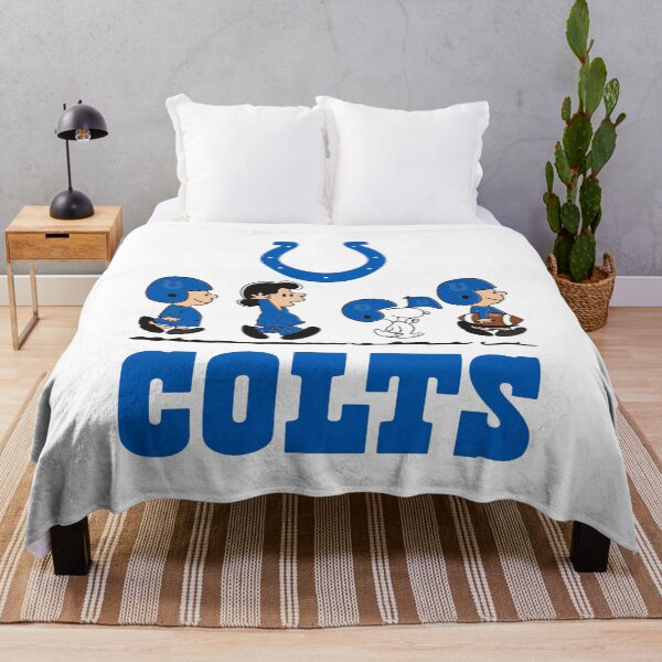 Item preview, Colts Blue Team Cartoon Friends Football designed and sold by baresddeidago.