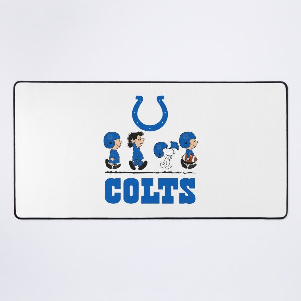 Item preview, Colts Blue Team Cartoon Friends Football designed and sold by baresddeidago.