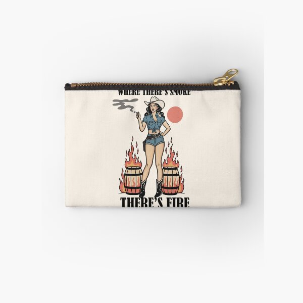 Item preview, Vintage Cowgirl Where There's Smoke, There's Fire designed and sold by legendaryskins.