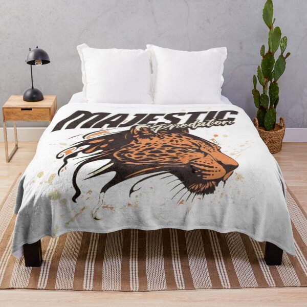 Item preview, Majestic Predator Leopard - Vintage Big Cat Wildlife Streetwear Art designed and sold by GenZFashion000.