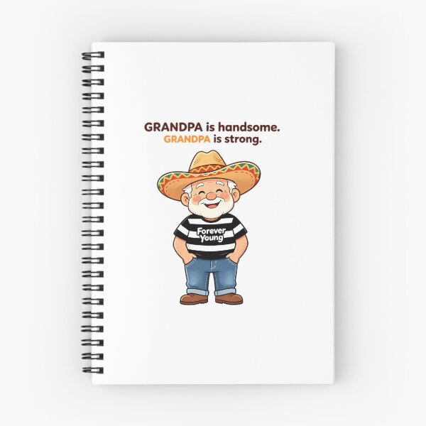 Item preview, Grandpa is Handsome & Strong — Forever Young designed and sold by Bondingbonding.