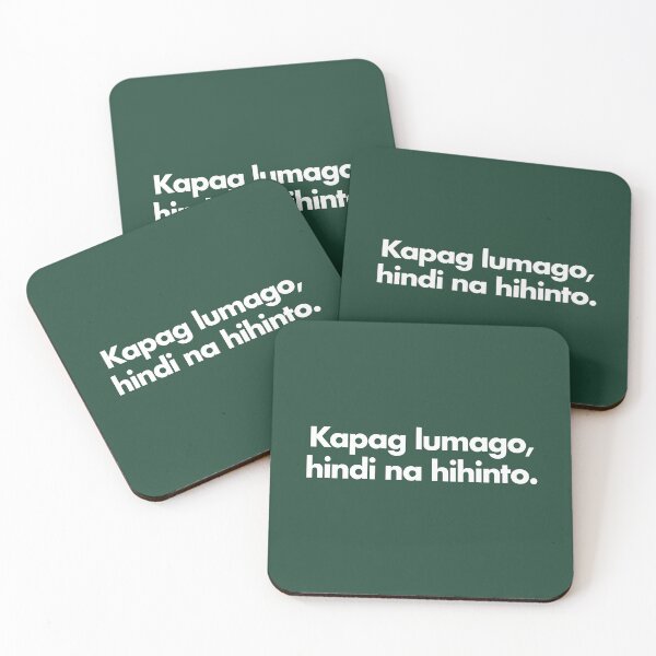 Item preview, KAPAG LUMAGO HINDI NA HIHINTO TENNIS GREEN designed and sold by aydapadi.