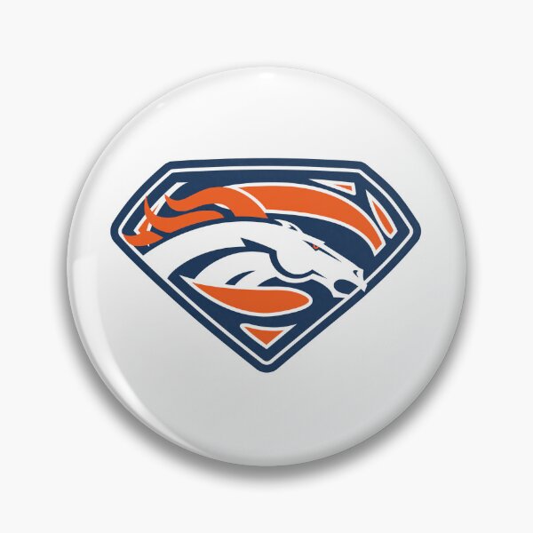 Item preview, Heroic Horse Emblem Orange Blue Broncos designed and sold by baresddeidago.