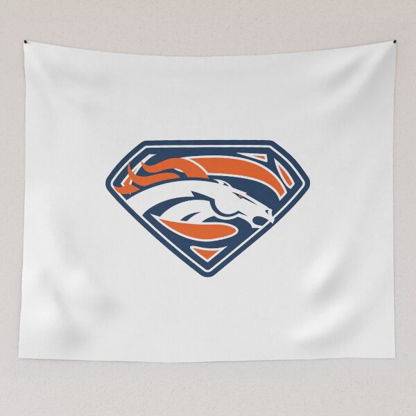 Item preview, Heroic Horse Emblem Orange Blue Broncos designed and sold by baresddeidago.