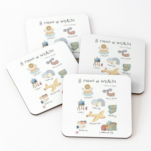 Item preview, 8 Forms of Wealth designed and sold by MindfulReminder.