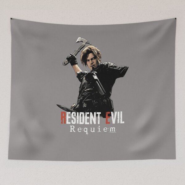 Item preview, Resident Evil Requiem Leon Kennedy Shirt, Vintage Survival Horror Game Graphic Tee, Retro Horror Gaming Gift, Capcom Fan Design designed and sold by Phirivey.