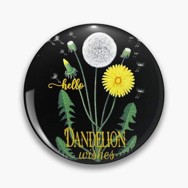 Item preview, Hello Dandelion Wishes Watercolor Painted Design designed and sold by DivineHaven.