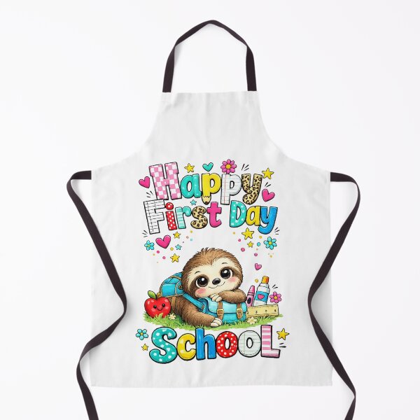 Item preview, Happy First Day Of School Cute Sloth Teachers Students designed and sold by QuiteOrbit.