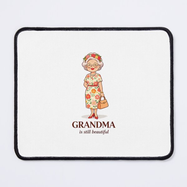 Item preview, Grandma is Still Beautiful — Floral Elegant Grandma designed and sold by Bondingbonding.