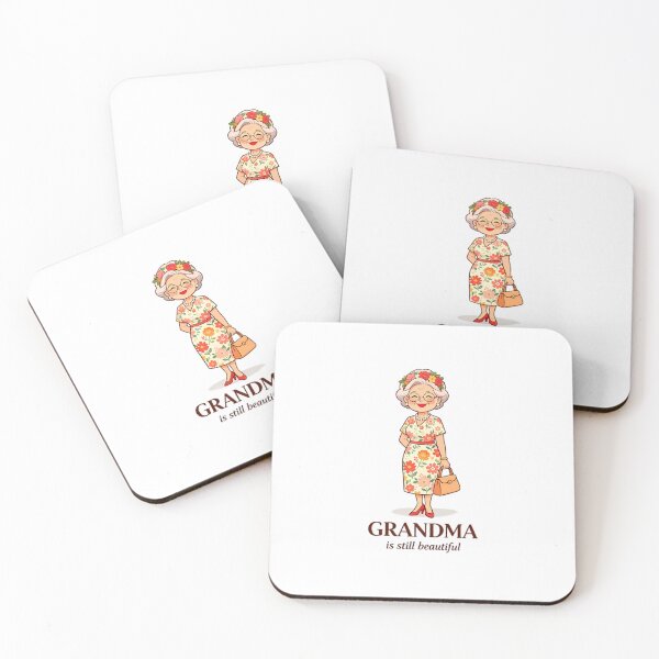 Item preview, Grandma is Still Beautiful — Floral Elegant Grandma designed and sold by Bondingbonding.