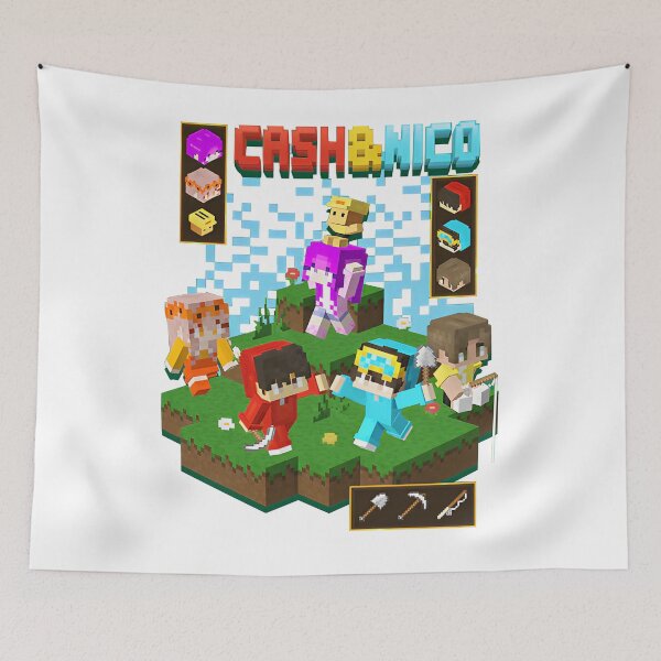 Item preview, cash and nico merch designed and sold by NORONA-PA.