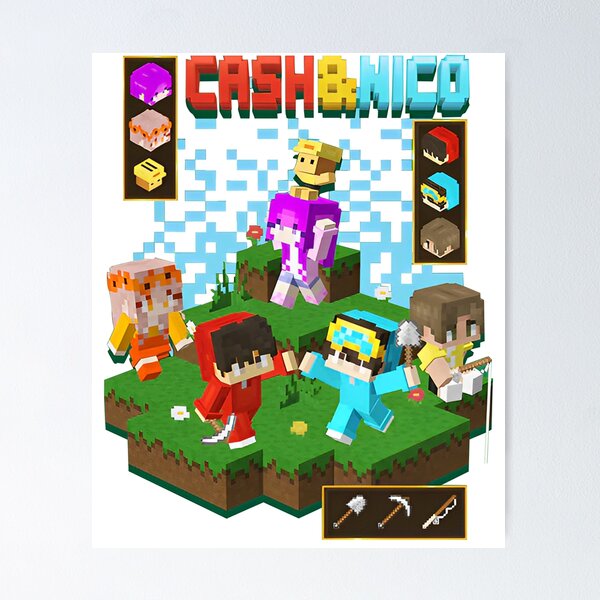 Item preview, cash and nico merch designed and sold by NORONA-PA.