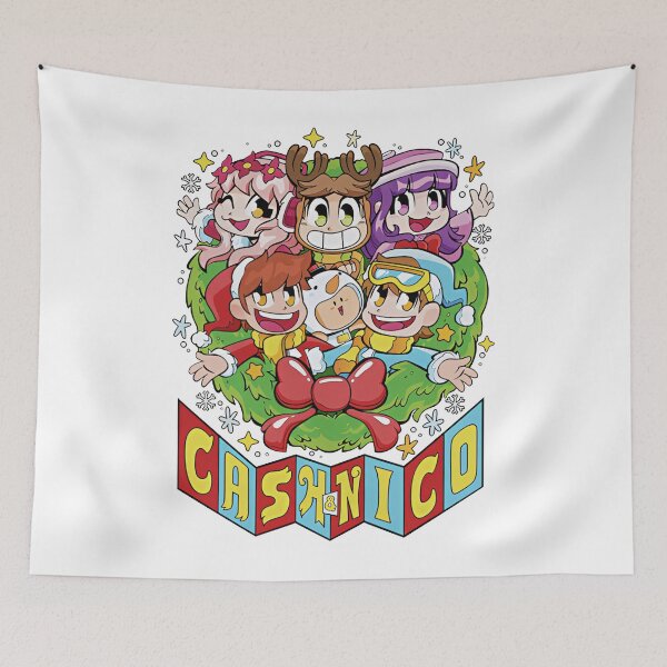 Item preview, cash and nico merch designed and sold by EmberToonArts.