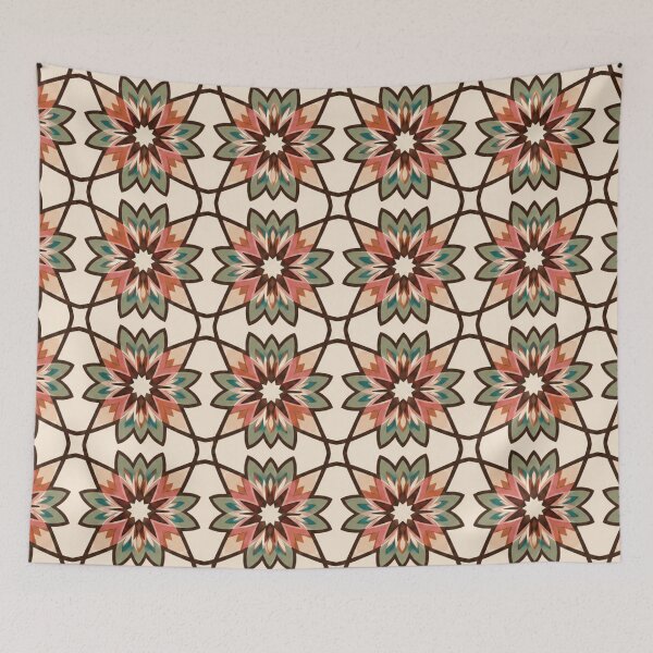 Item preview, Desert Flowers Kaleidoscope  designed and sold by Dancingrabbit Studio.