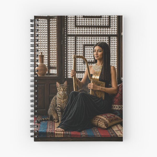 Item preview, Ancient Egyptian Singer in Old Cairo Arabesque Sanctuary designed and sold by TuyaArts.