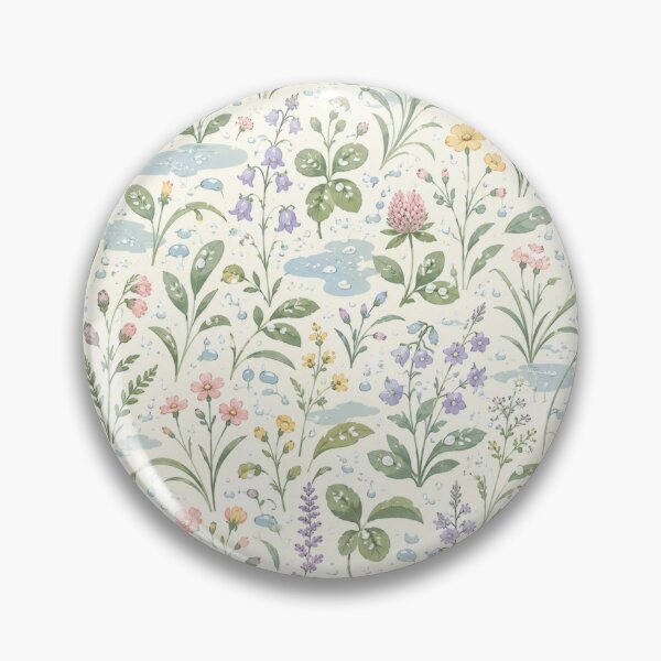 Item preview, Pastel Meadow Floral Pattern designed and sold by Kooyana04.