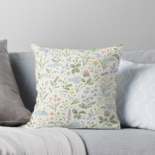 Item preview, Pastel Meadow Floral Pattern designed and sold by Kooyana04.