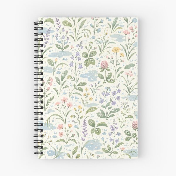 Item preview, Pastel Meadow Floral Pattern designed and sold by Kooyana04.