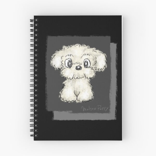 Item preview, Sketch of a Maltese designed and sold by Toru Sanogawa.