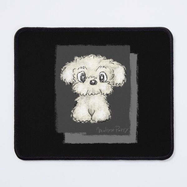 Item preview, Sketch of a Maltese designed and sold by Toru Sanogawa.