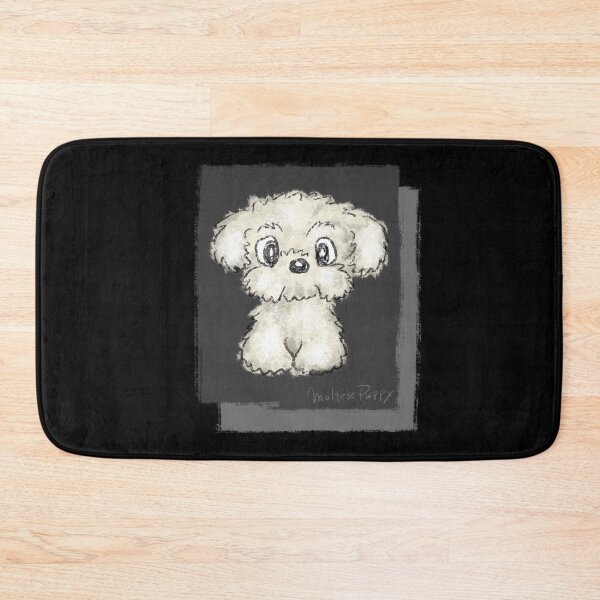 Item preview, Sketch of a Maltese designed and sold by Toru Sanogawa.