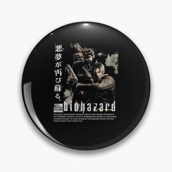 Item preview, Resident Evil 4 Leon Kennedy Shirt, Vintage Biohazard Survival Horror Graphic Tee, Japanese Horror Gaming Design, Retro Gamer Gift designed and sold by Phirivey.
