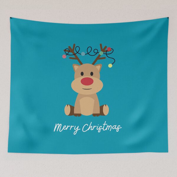Item preview, Merry Christmas Reindeer Faith Looks Good designed and sold by FaithLooksGood.