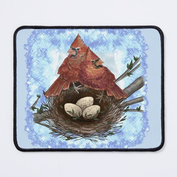 Item preview, Nesting Cardinals designed and sold by artmuvz.