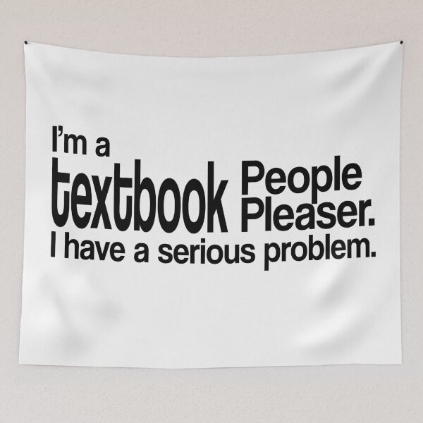 Item preview, Textbook People Pleaser designed and sold by wickedsavvy.
