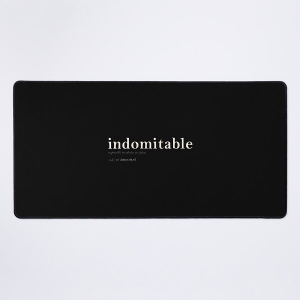 Item preview, Indomitable Word Definition designed and sold by vallinda.