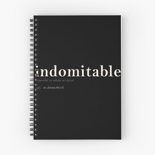 Item preview, Indomitable Word Definition designed and sold by vallinda.
