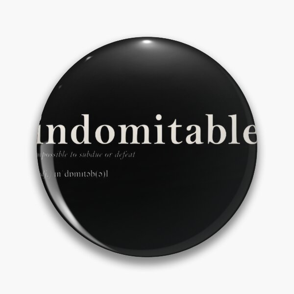 Item preview, Indomitable Word Definition designed and sold by vallinda.
