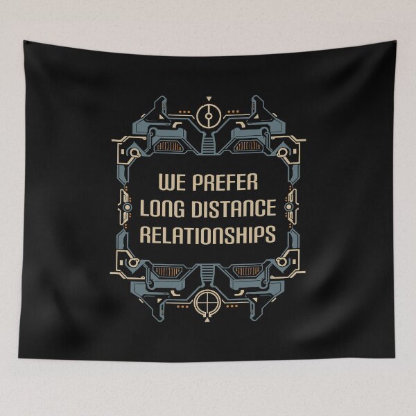 Item preview, We Prefer Long Distance Relationships Wargaming designed and sold by pixeptional.