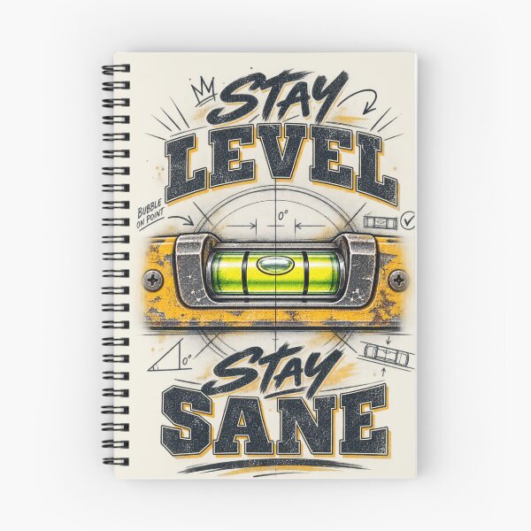 Item preview, Stay Level, Stay Sane •  Builders, Carpenters and Plumbers designed and sold by Applecrunch.