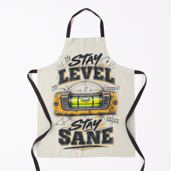 Item preview, Stay Level, Stay Sane • Builders, Carpenters and Plumbers designed and sold by Applecrunch.