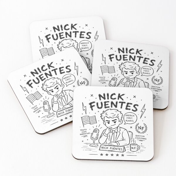 Item preview, Nick Fuentes – Question Everything Doodle Illustration designed and sold by Abidel.