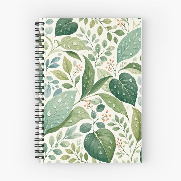 Item preview, Fresh Dewy Green Botanical Pattern designed and sold by Kooyana04.