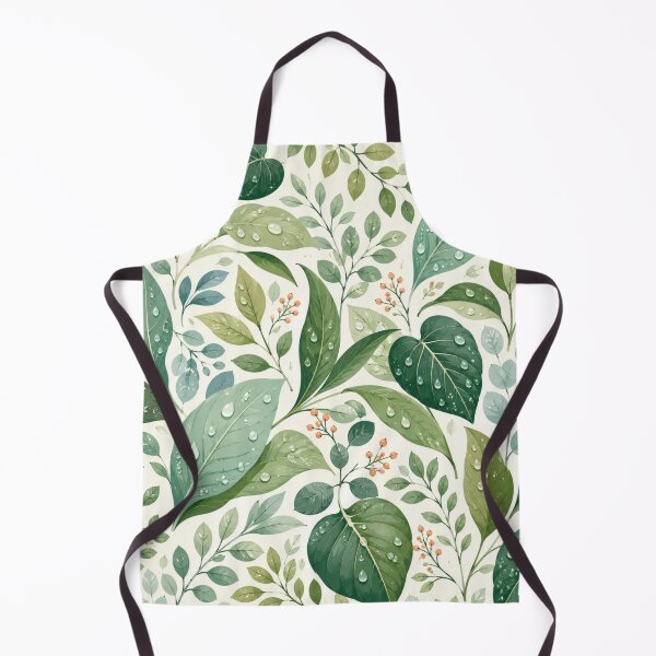 Item preview, Fresh Dewy Green Botanical Pattern designed and sold by Kooyana04.