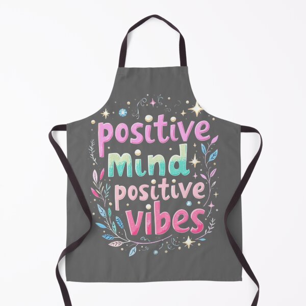 Item preview, Positive Mind Positive Vibes Cute Pastel Aesthetic Quote designed and sold by GlowAura7.
