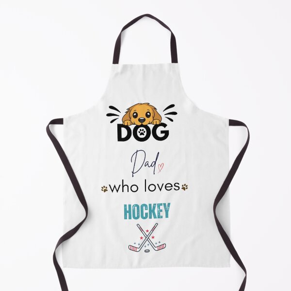 Item preview, Dog Dad Who Loves Hockey designed and sold by PawFitt.