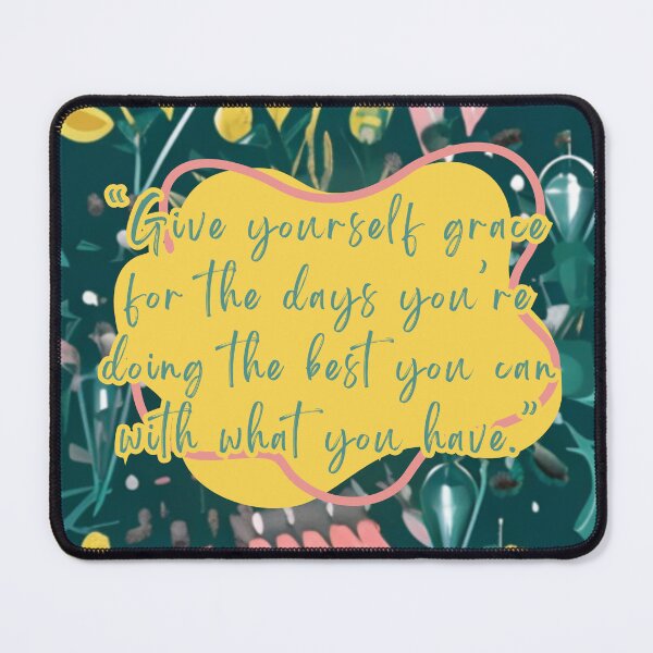 Item preview, Grace Quote On Bold Botanical designed and sold by AccessoriesareNecessities.